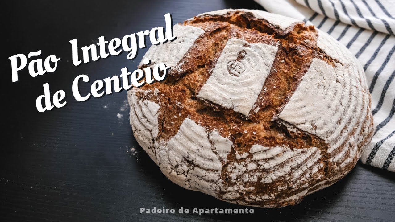 Pão Integral de Centeio (ou Pão de Campanha) | Padeiro de Apartamento