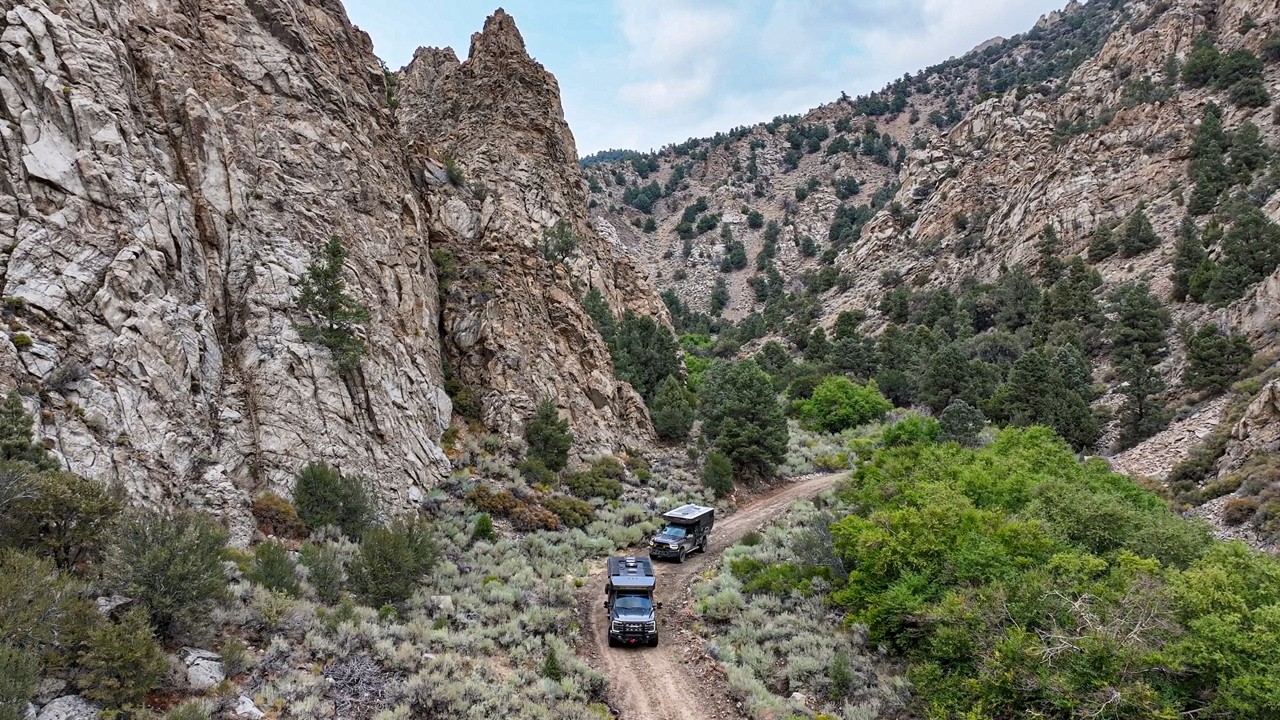 First Off Road Adventure in the New Truck Camper - You Won't Believe what we found in Nevada