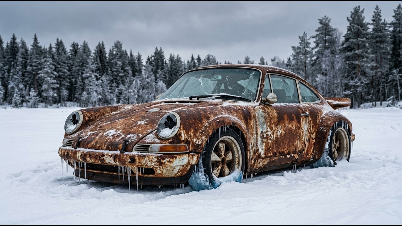 I Found a Legendary Singer Porsche 911 Under the Snow! | Full ASMR Car Restoration
