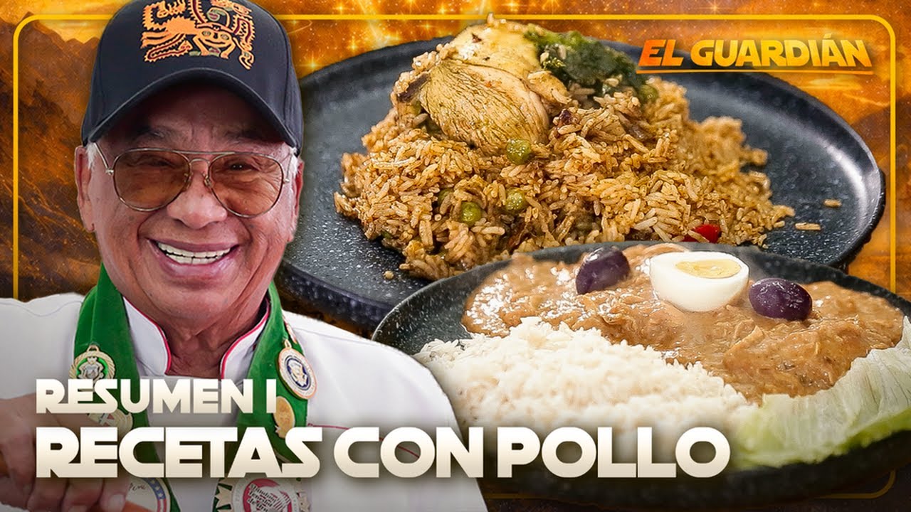 AJÍ DE GALLINA y ARROZ CON POLLO ORIGINAL de DON PEDRITO 🐔 El Guardián Recetas