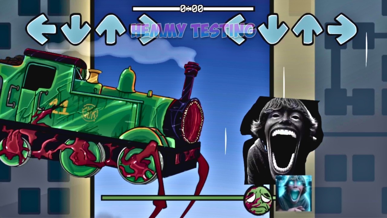 FNF 67 KID meme REMIX vs Thomas and Friends ALL PHASES Sings Ejected | 67 Song PHONK Mods