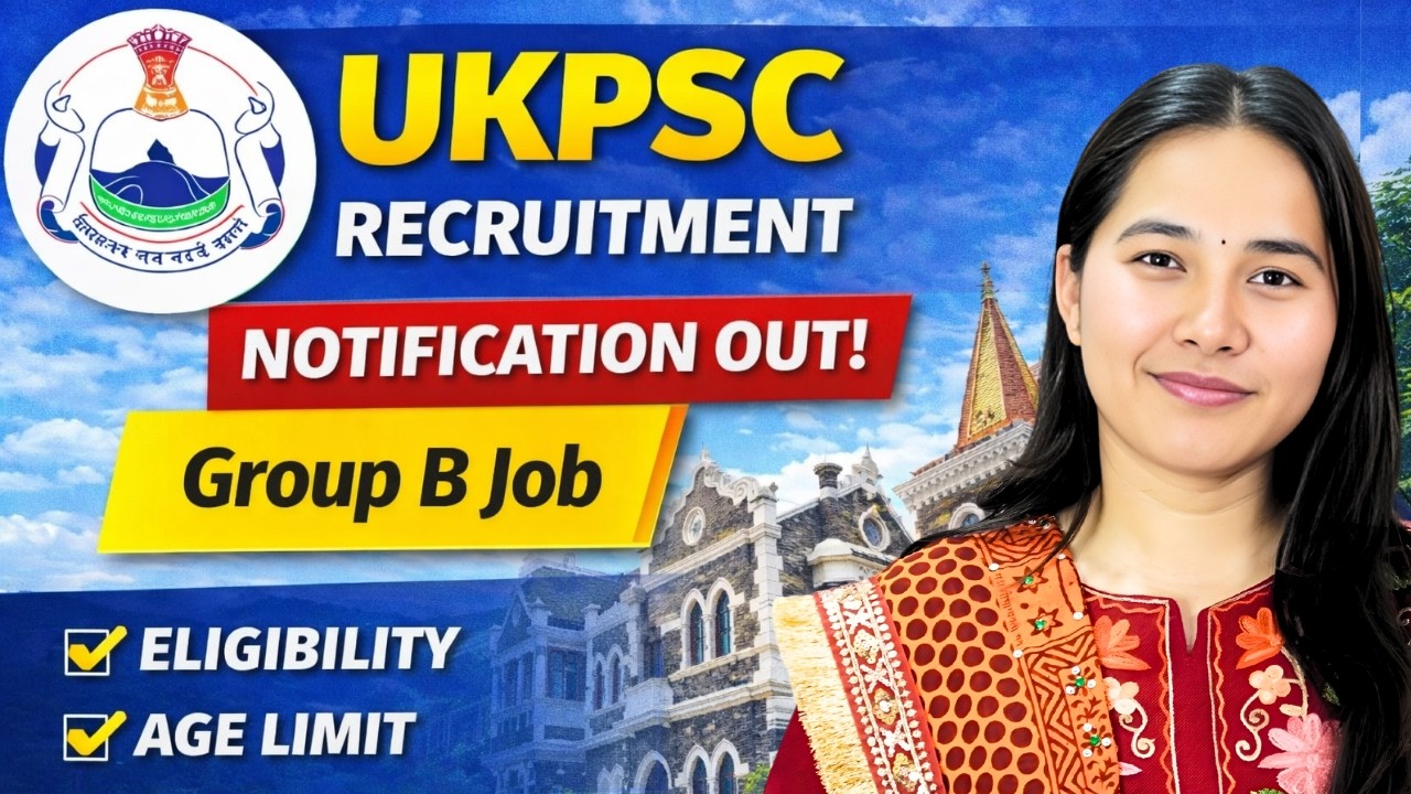 Uttarakhand Govt Jobs 2026 🔥UKPSC Group B Vacancy | Govt Jobs | Apply Online