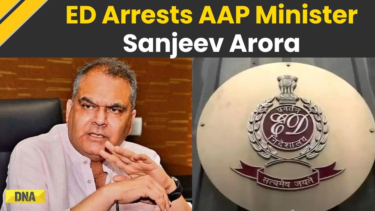 Punjab News: ED Arrests Punjab Minister And AAP Leader Sanjeev Arora In Chandigarh | Breaking News