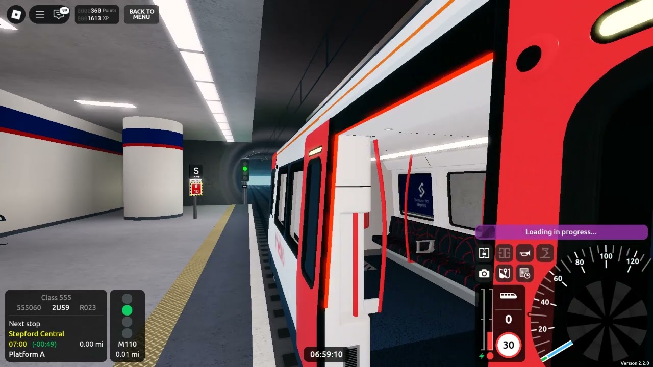 Roblox : Stepford Councy Railway Station Setpford Victoria - Sterford UFC  Datum : 11.06.2025 Teil 1