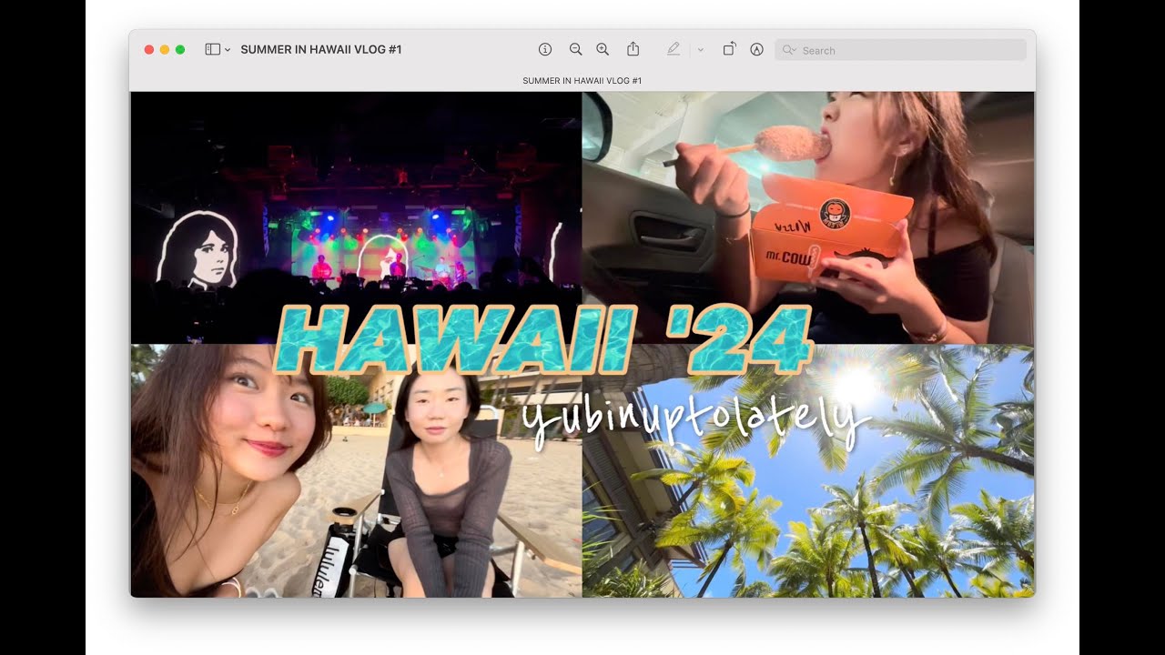 SUMMER IN OAHU VLOG | Waikiki, Hotel Staycation, TV Girl Concert, Ala Moana