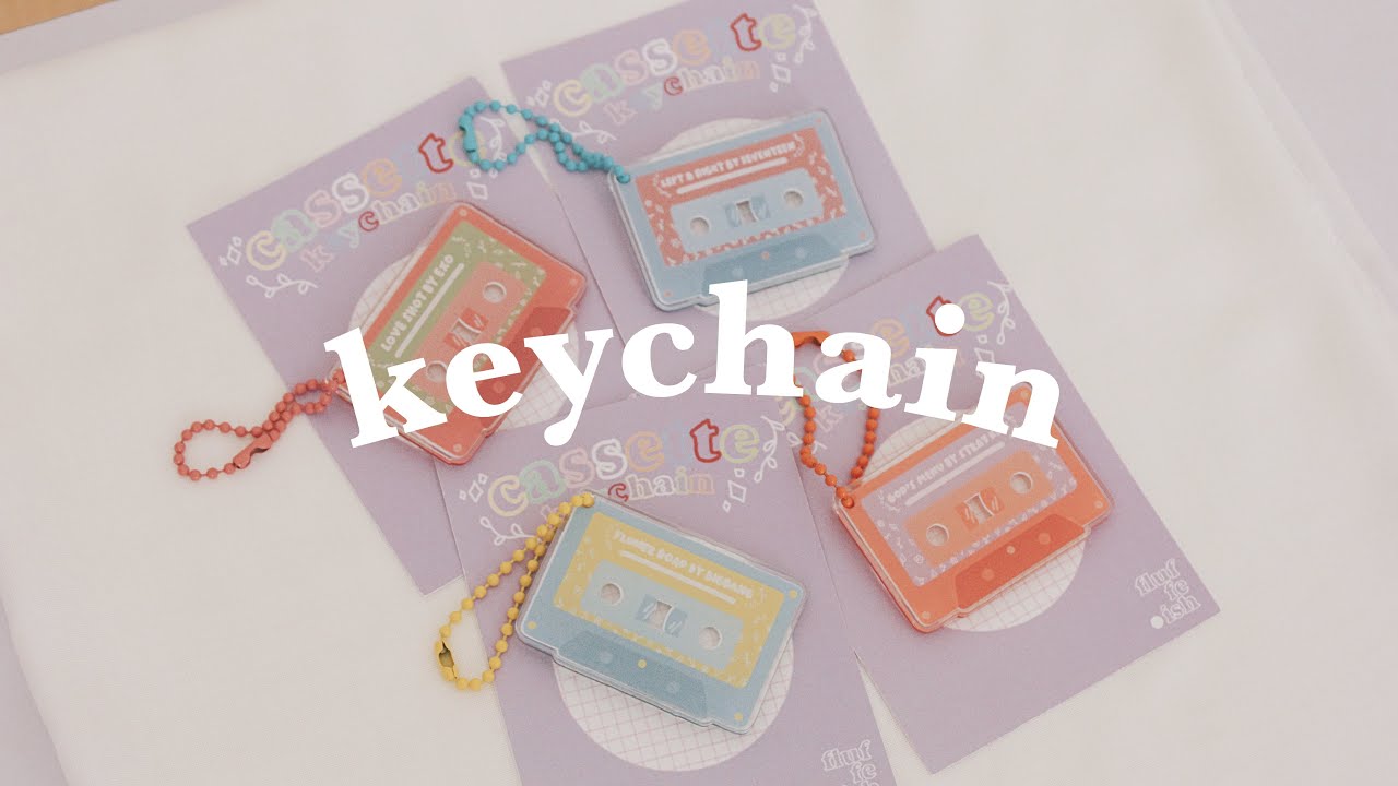 mini studio vlog ep. 04 : keychain, sticker baru || indonesia