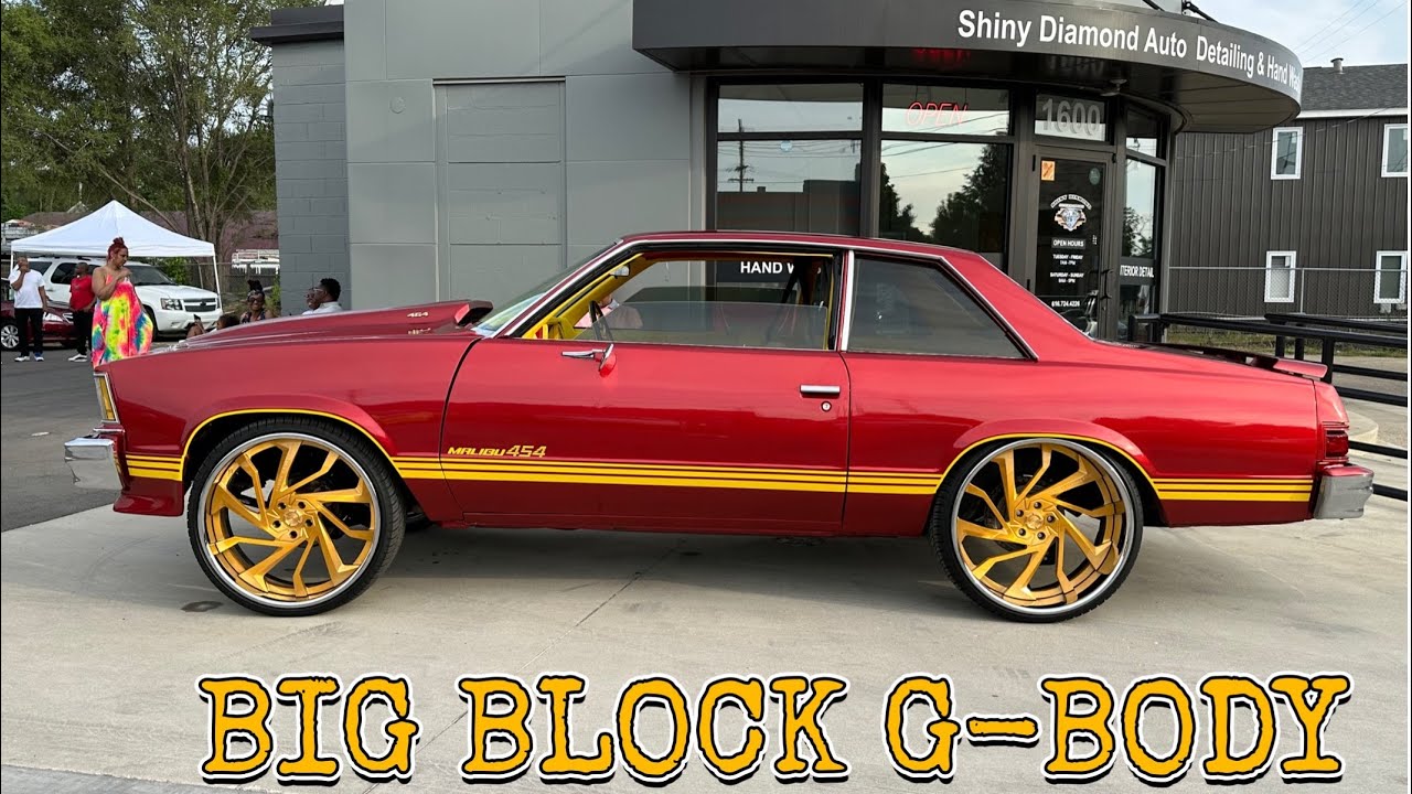BIG BLOCK G-Body Malibu on 24in Golds | SUNDAY FUNDAY