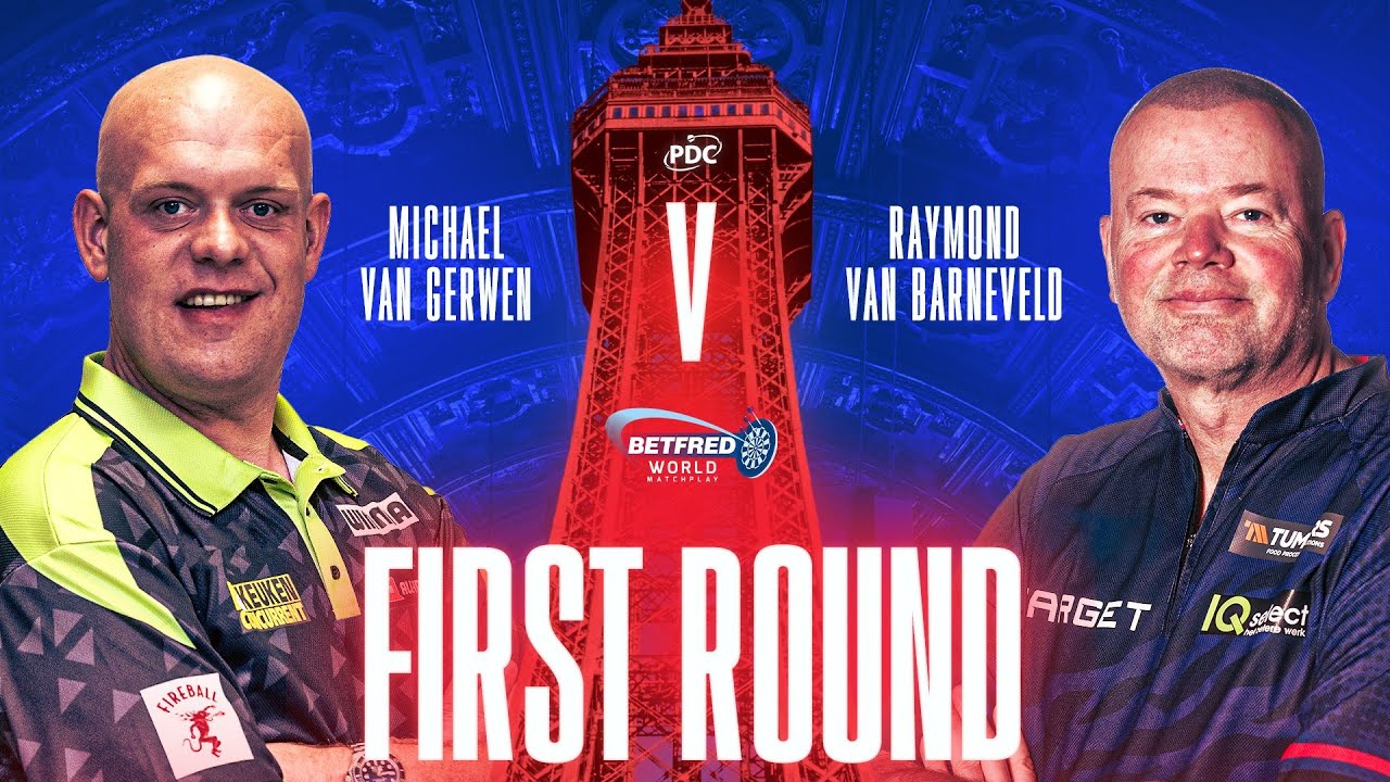 Michael Van Gerwen vs Raymond Van barneveld • World Matchplay 2025 Turno 1 (Blackpool) ITA