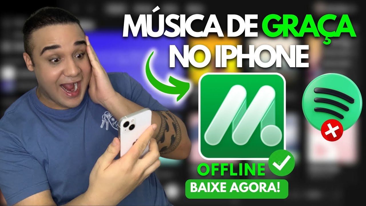 NOVO APLICATIVO DE COMO ESCUTAR/BAIXAR M&Uacute;SICA NO IPHONE DE GRA&Ccedil;A