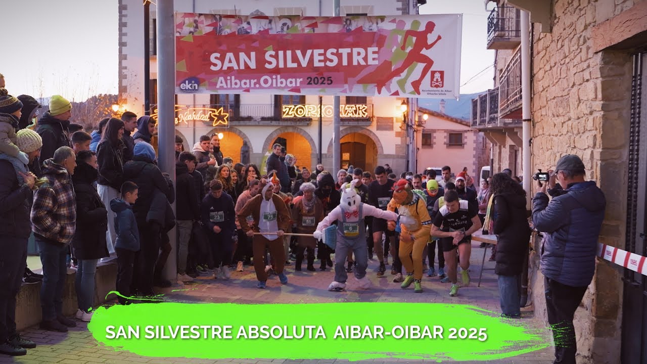San Silvestre categor&iacute;a absoluta Aibar-Oibar 2025