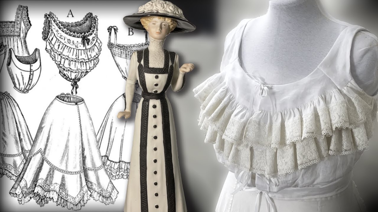 REVIEWING A TRULY VICTORIAN PATTERN | My thoughts on making an Edwardian corset cover