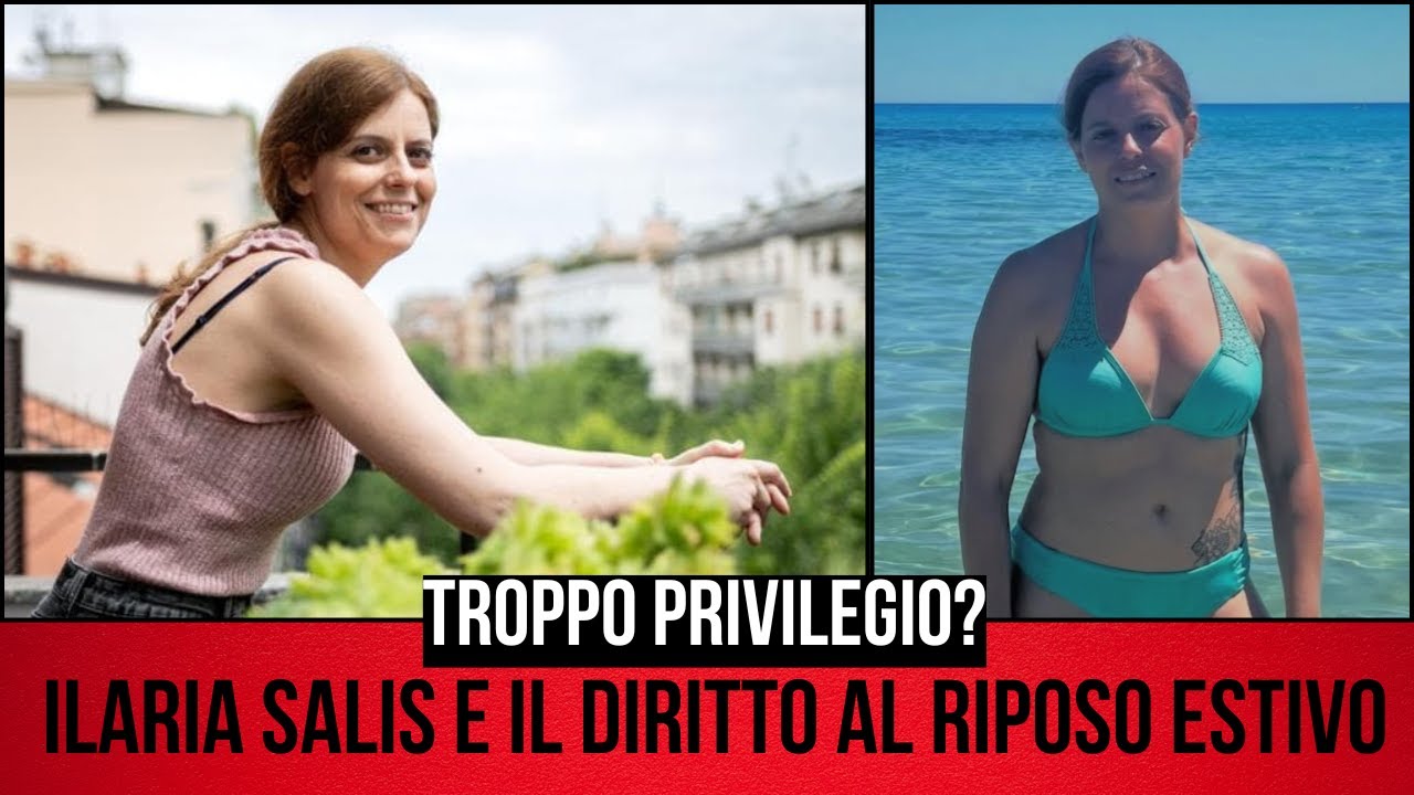 ILARIA SALIS NELLA BUFERA: IL DIRITTO AL RIPOSO CHE FA SCOPPIARE LA POLEMICA
