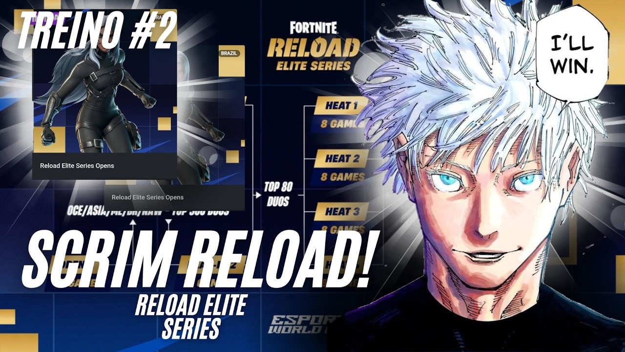 RELOAD ELITE SERIES👑- TREINO #2 : SCRIM RELOAD🧠💪