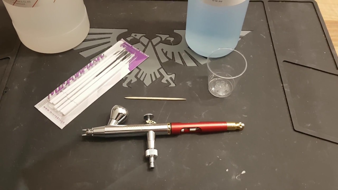 Airbrush Pistole Infinity ★ gründliche Reinigung ★ in HD