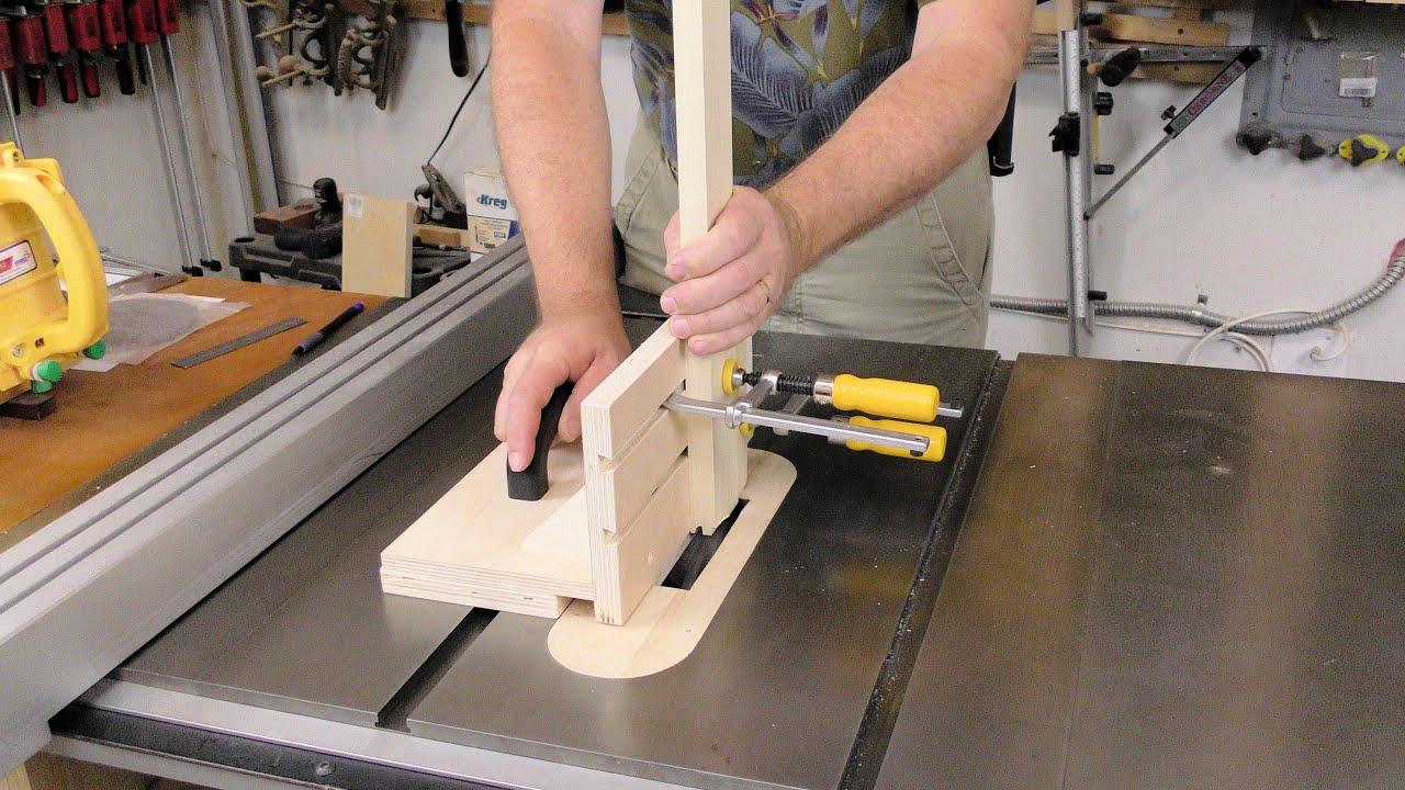 Designing a Tenon Jig