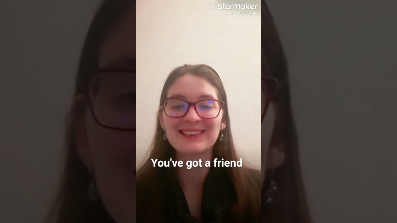 You got a friend cover. 🥰😊💜❤️🎵🎶