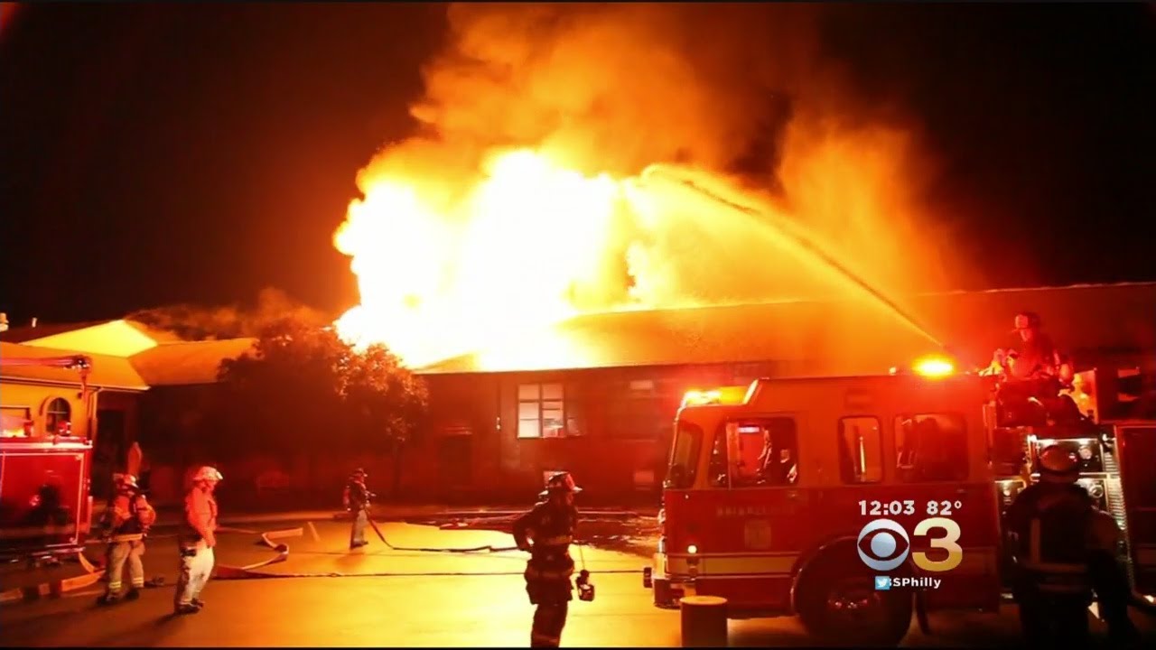 3-Alarm Fire Destroys Catholic School Building In Delaware County