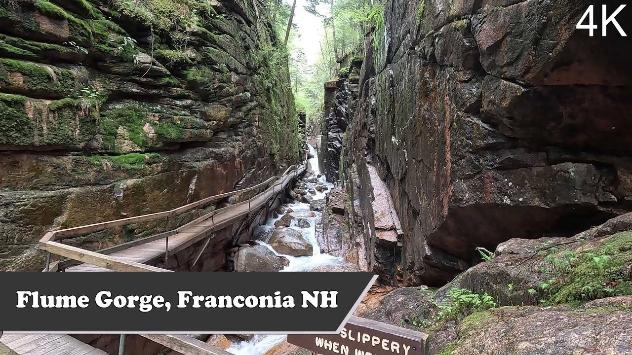 Franconia Notch Scenic Walking Tour 🌿 | No Commentary