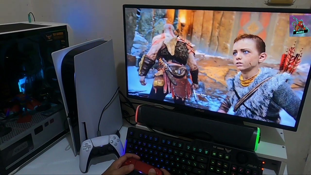 God Of War POV Gameplay | PS5 | ASUS TUF VG259 Monitor