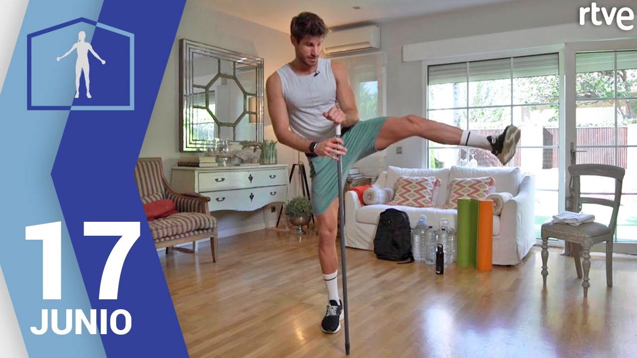 ENTRENAMIENTO 17 JUNIO | Fuerza de piernas y abdomen | Muévete en casa