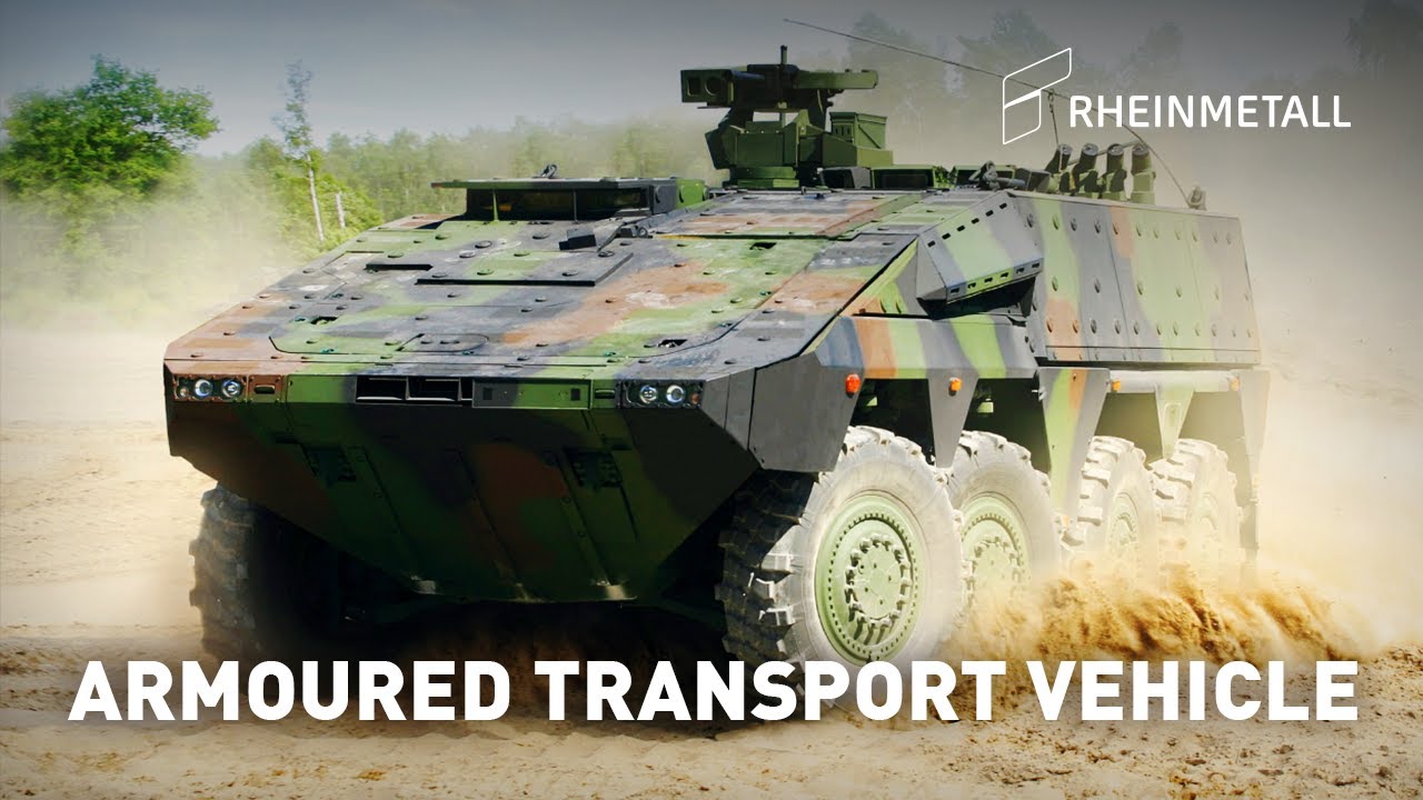 Rheinmetall Boxer - Armoured transport vehicle