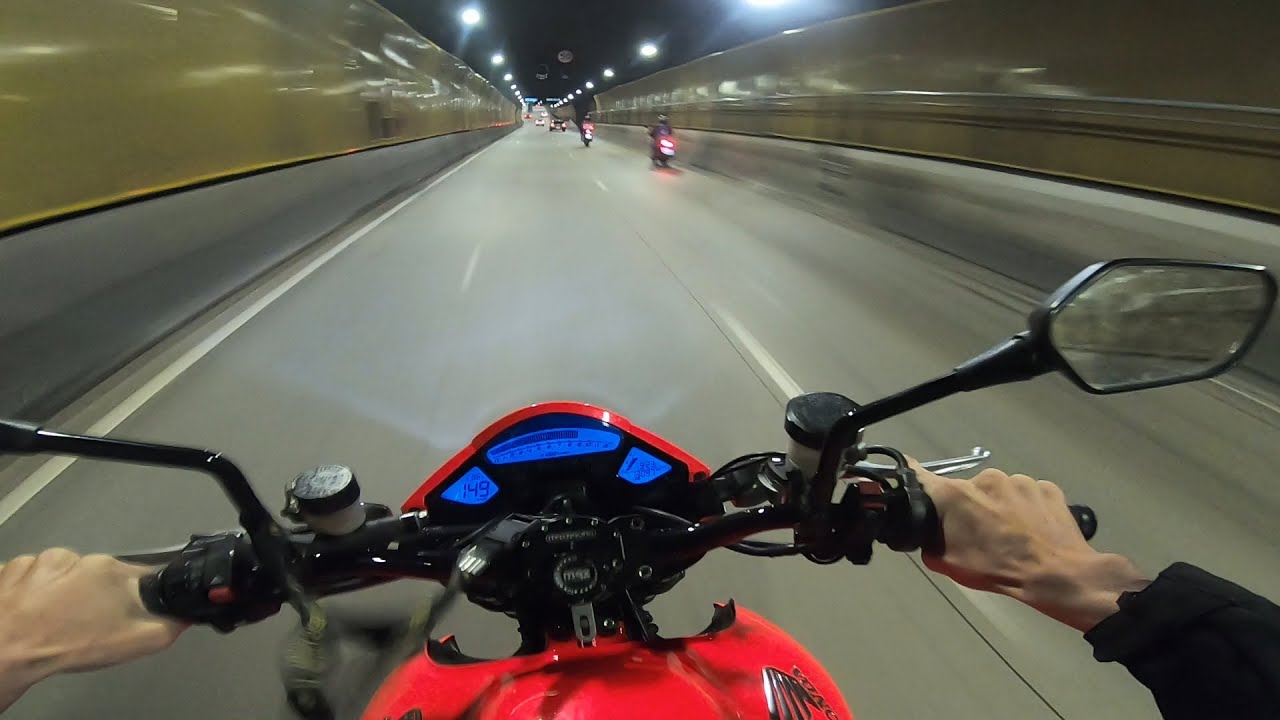 ROLE NOTURNO DE CB1000R  SÒ O CANO!