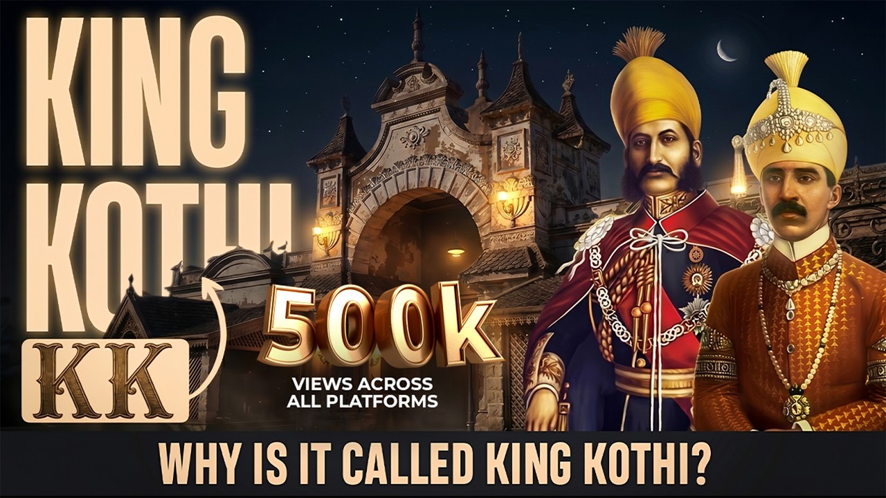 Why Is It Called King Kothi? | The KK Story Behind Hyderabad’s Royal Palace | Deccan Diaries Ep. 31