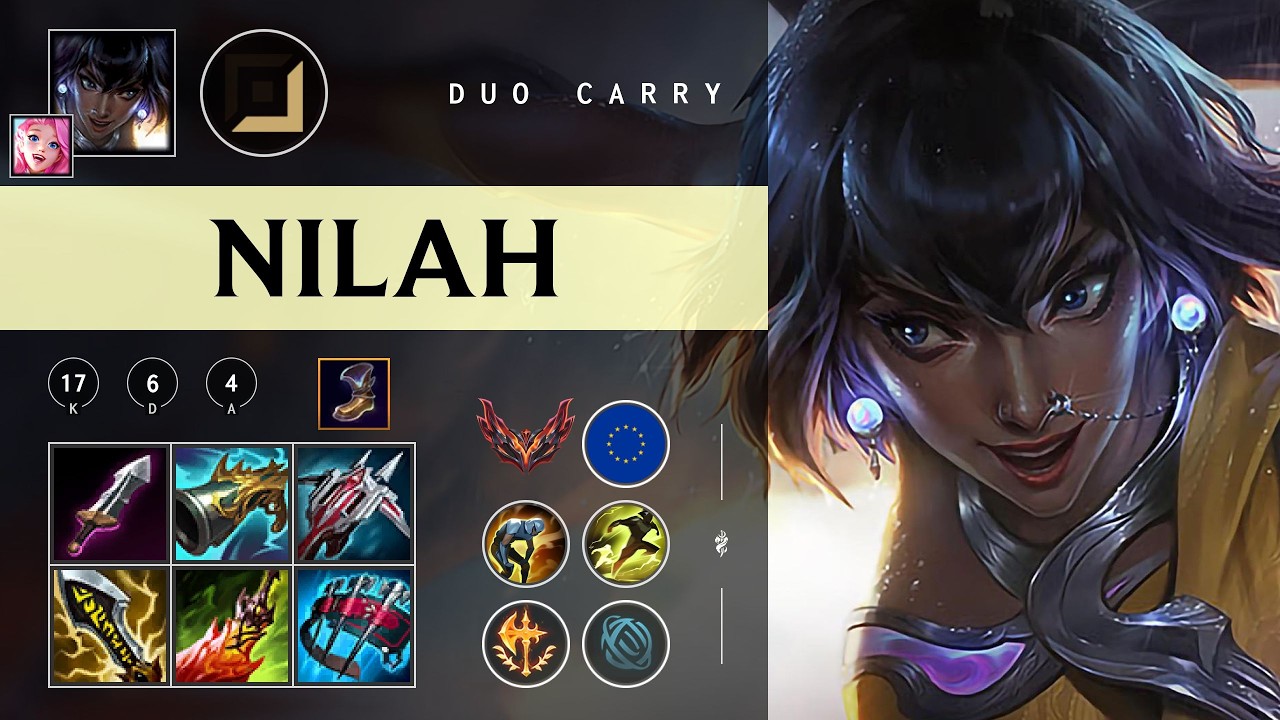 Nilah ADC vs Ezreal - EUW Grandmaster Patch 26.04