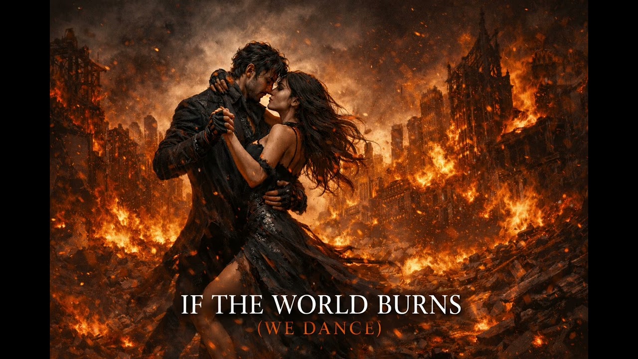 If The World Burns - Dark Romance - (Lyrics in description)