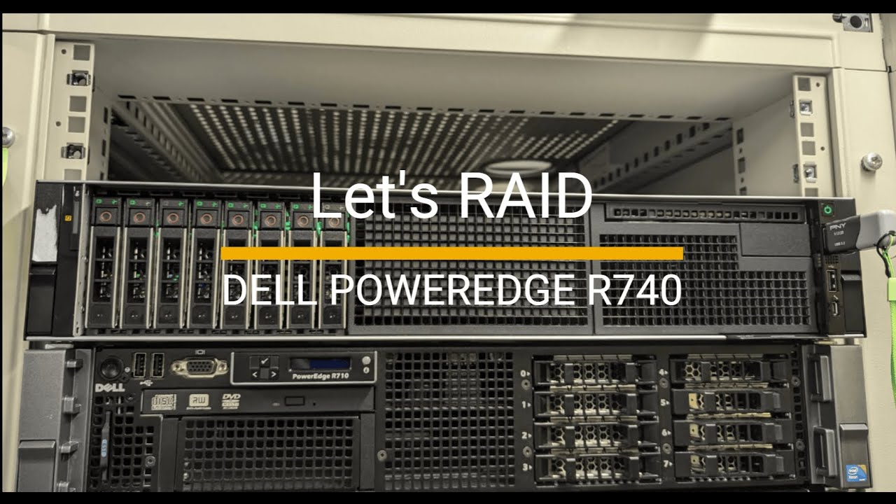 RAID Configuration on Dell PowerEdge R740 | RAID 1, RAID 5 & Hot Spare Setup Tutorial