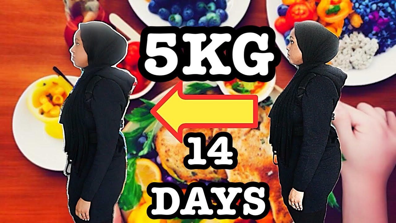 SIDA UGU FUDUD EE LA ISKU CAATEEYO !!! 14 days weight loss challenge