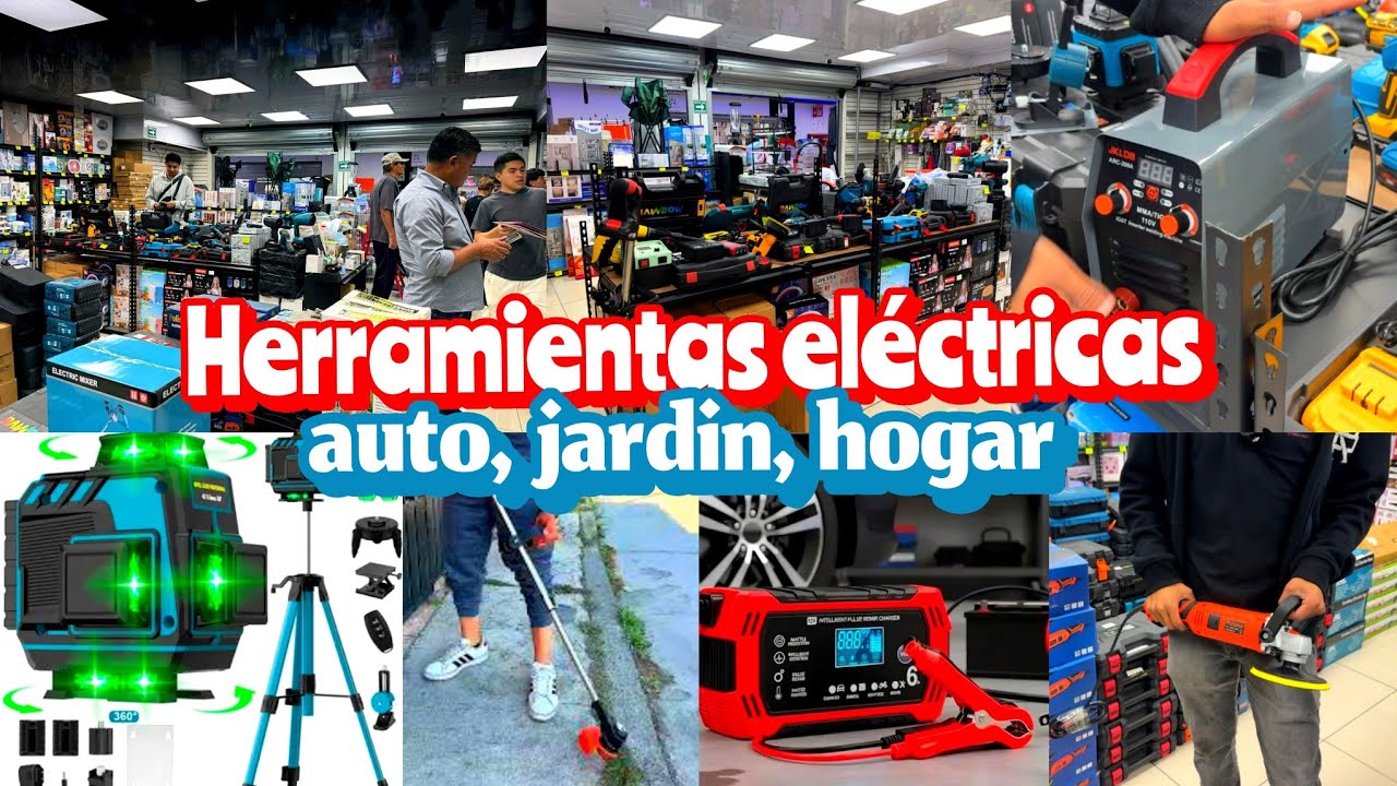 😱HERRAMIENTAS ELÉCTRICAS para AUTO / JARDIN / CASA | Alto CALIBRE con precios ECONOMICOS en CDMX 