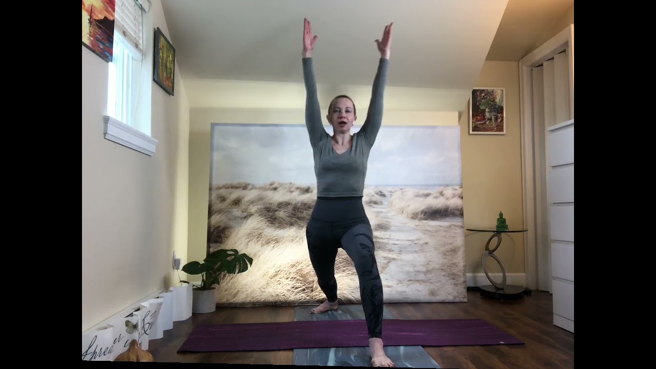 High lunge  (высокий выпад) и  Warrior I (воин I)