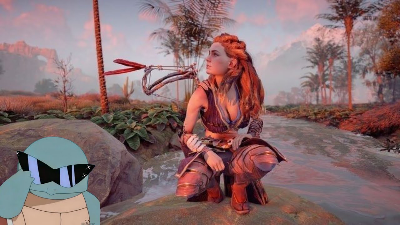 jogando Horizon Forbidden West pela primeira vez- dia final se tudo der certo amem