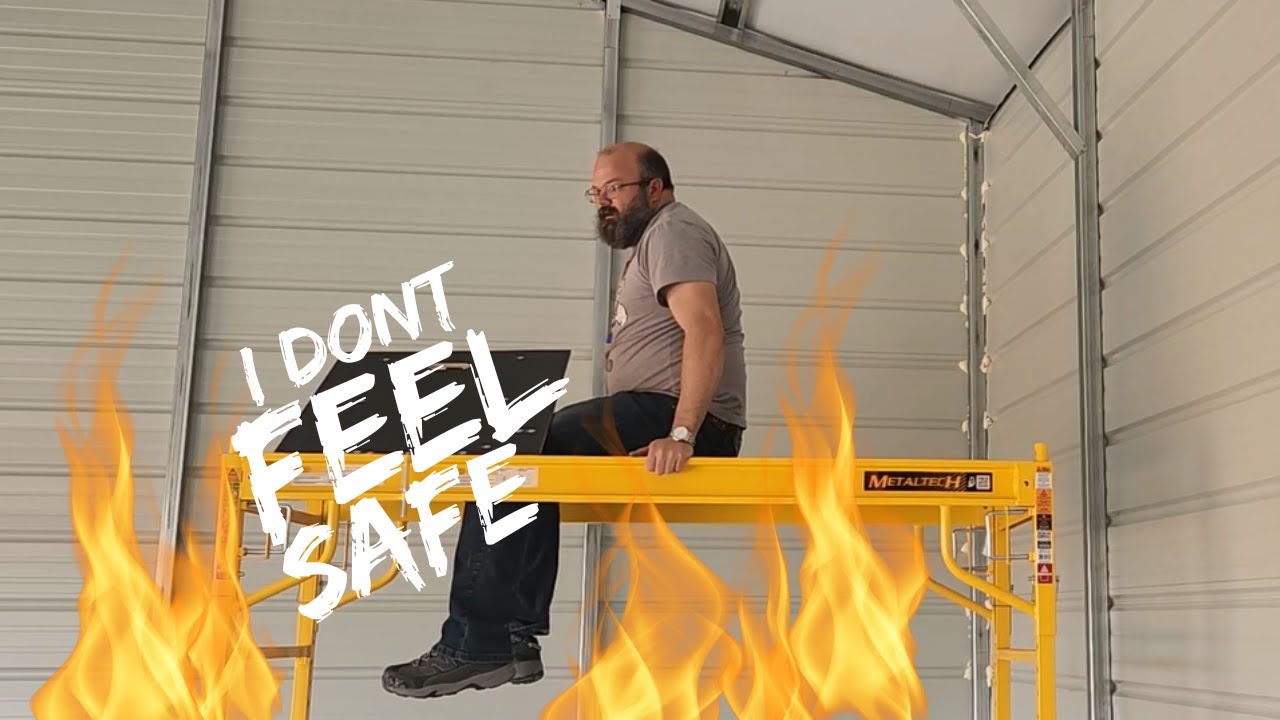 Безопасны ли строительные леса Metaltech Safeclimb? Почему я купил два?