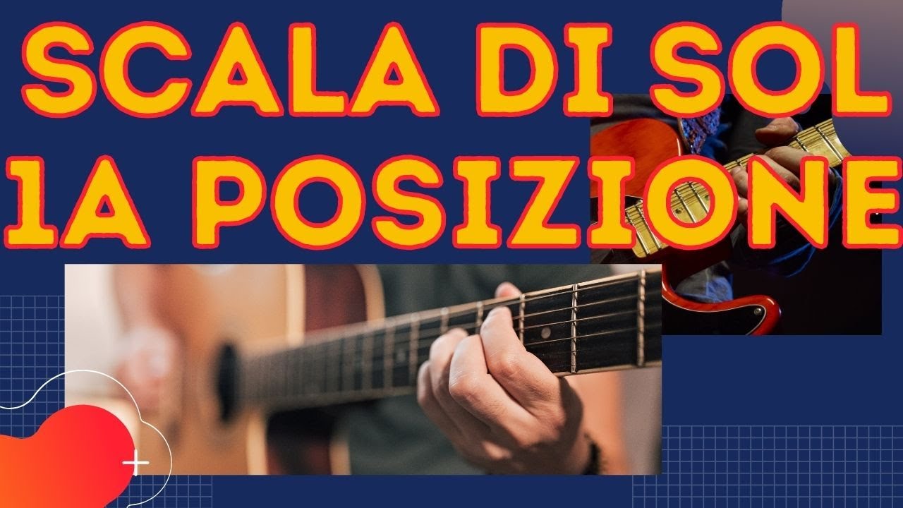 Scala Maggiore in 1a Posizione (SOL MAGGIORE - G MAJOR)