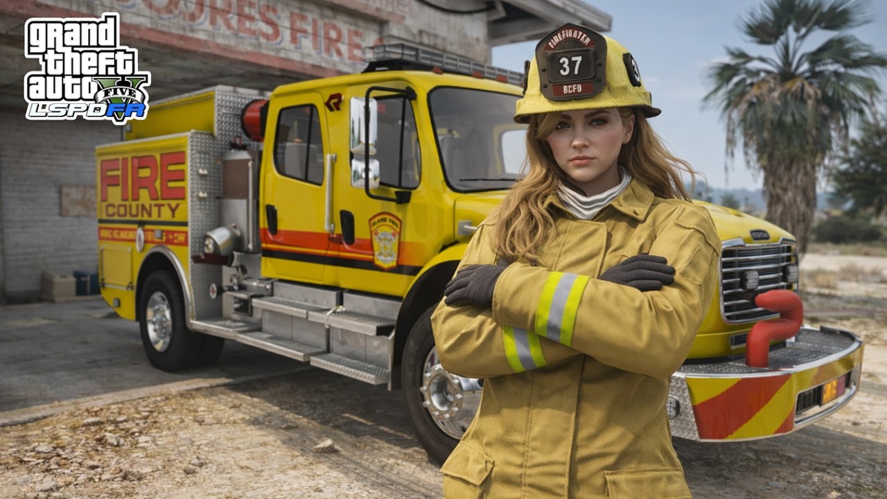 Gta 5 LSPDFR Let's Play As BCFD Firefighter M2 Pumper Responding - Fire Callouts!