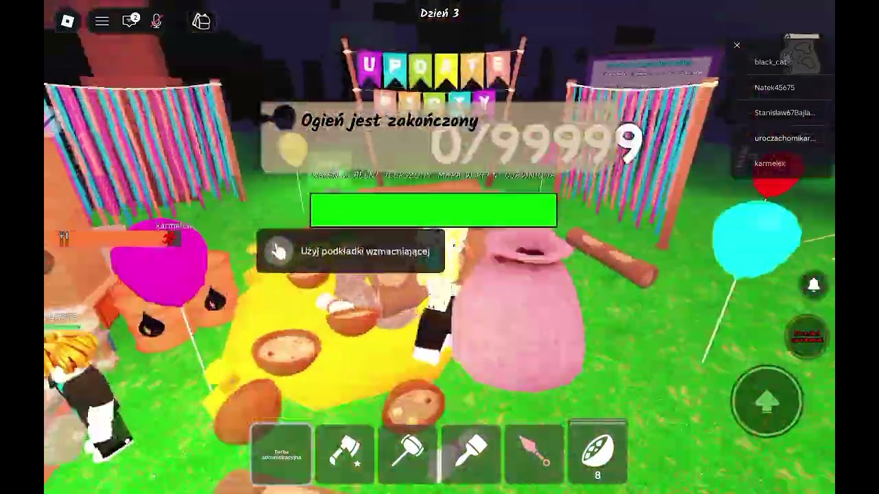 Sobotni updated party w 99 nocy w lesie 🌲💚🦇* nowa historyjka i wiele więcej