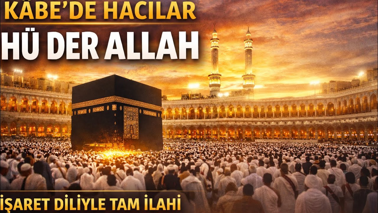 Kâbe’de Hacılar | HÛ DER ALLAH İlahi (İşaret Dili Tam Versiyon)