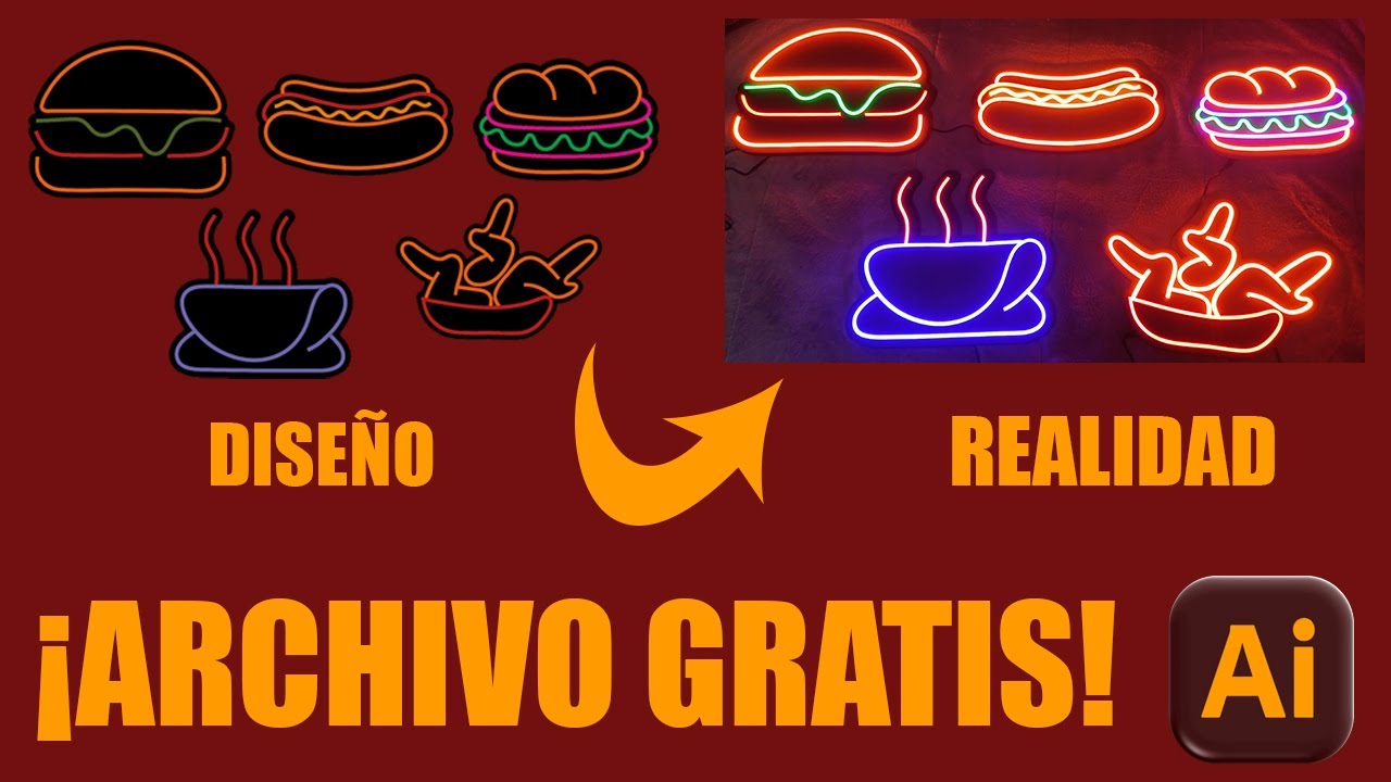 Así fabrico letreros LED con CNC | 5 modelos + archivo gratis