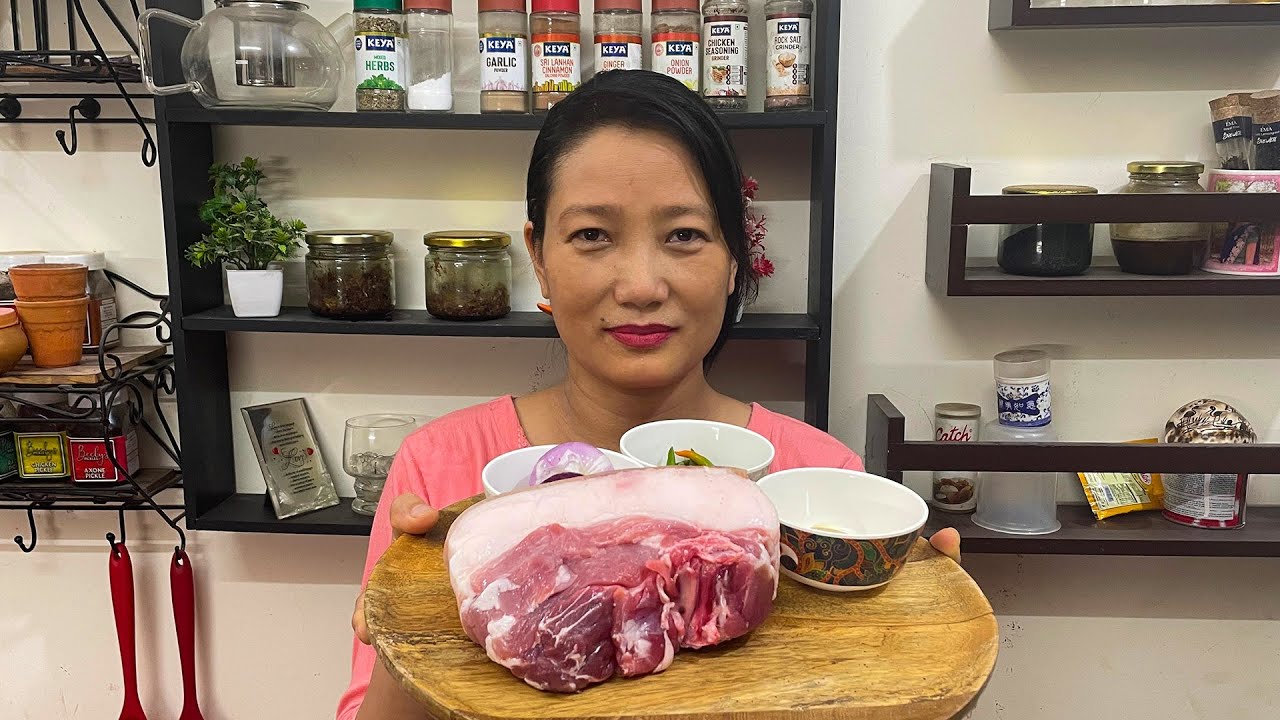 Crunchy Pork Salad | Delicious Pork Salad Recipe