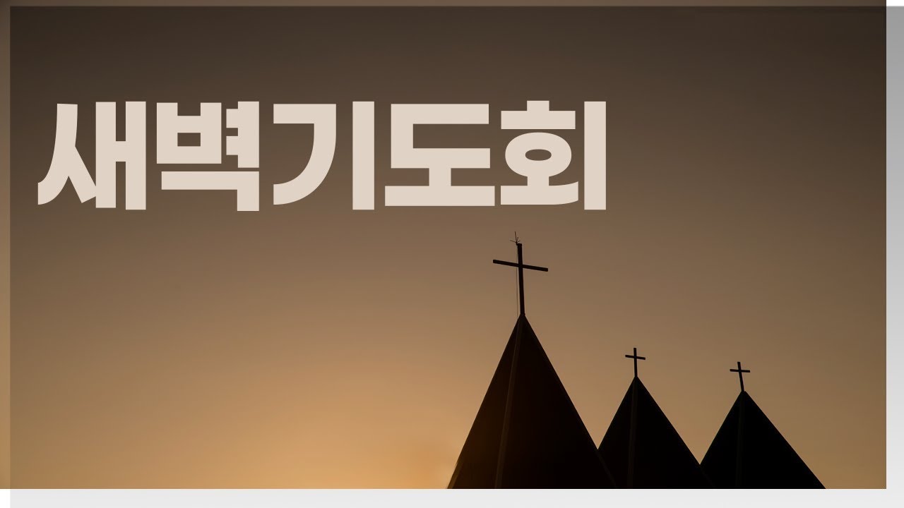 2026년 2월 10일(화)ㅣ새벽기도회ㅣ이영훈 위임목사ㅣ여의도순복음동부교회