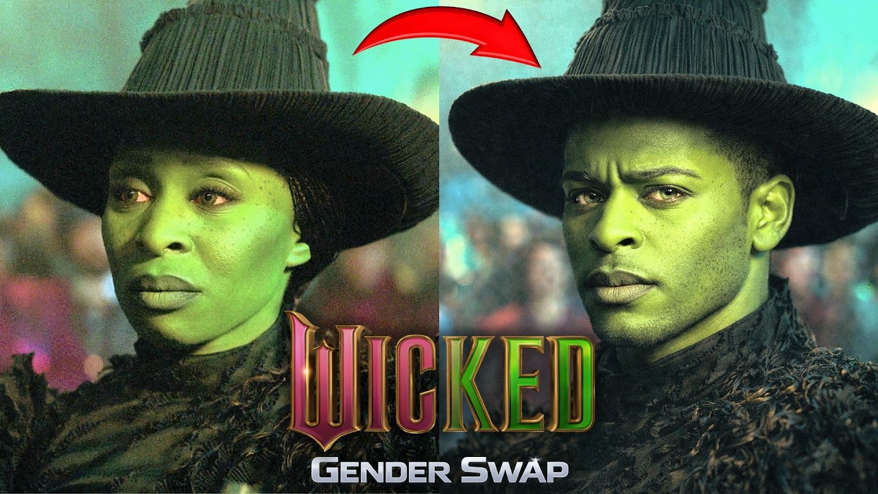 What If Wicked Swapped Genders? | AI Transformations