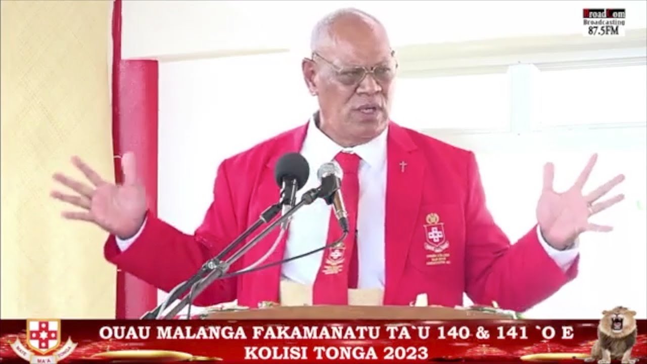 🇹🇴 Malanga Fakafeta’i Fakamanatu Ta'u 140 & 141 'oe Kolisi Tonga 'Atele: Rev Dr Paula Onoafe Latu