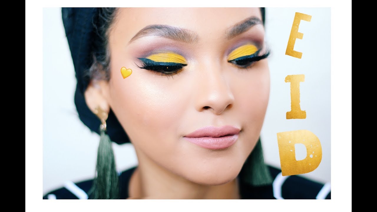 Bright Cut Crease EID Makeup! | Eid Collab!