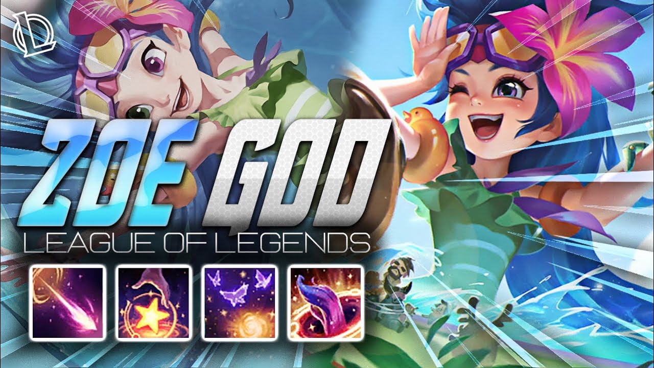 ZOE MONTAGE - ZOE GOD | Ez LoL Plays #628 [60 FPS]