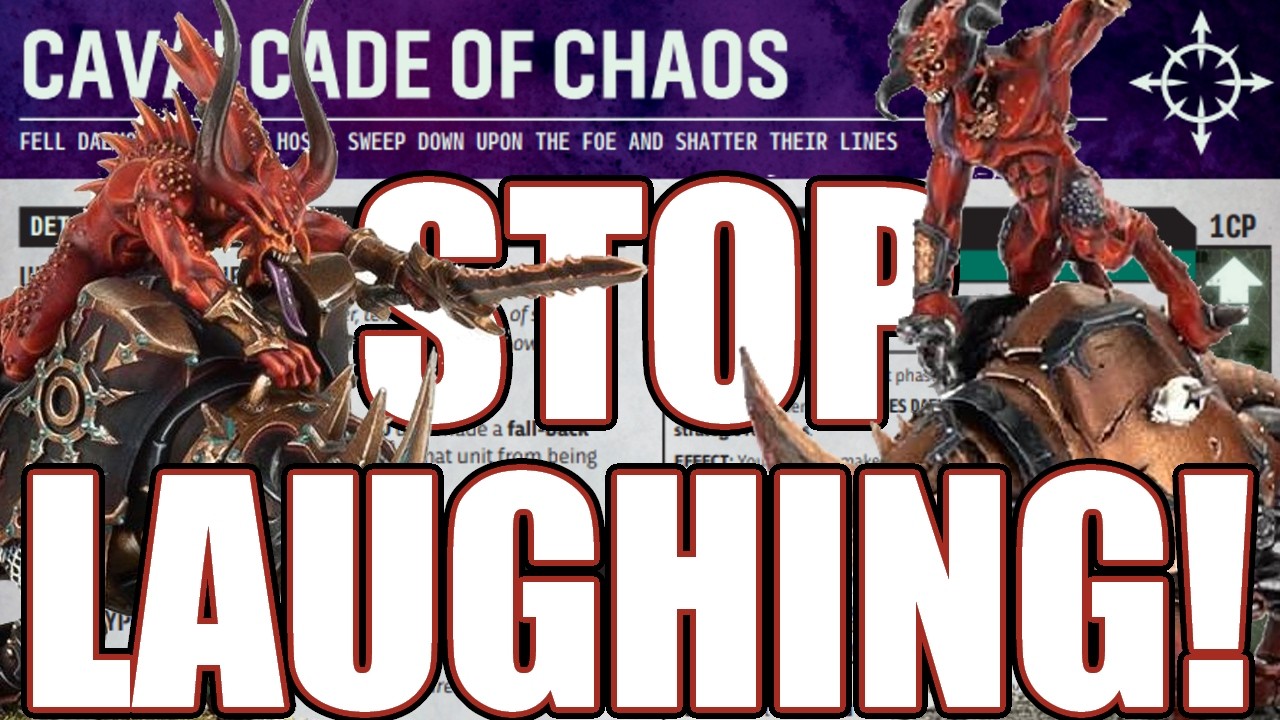 WE SHOULD RE-EVALUATE... // Warhammer 40K Khorne Chaos Daemons Blood Legion Detachment Discussion