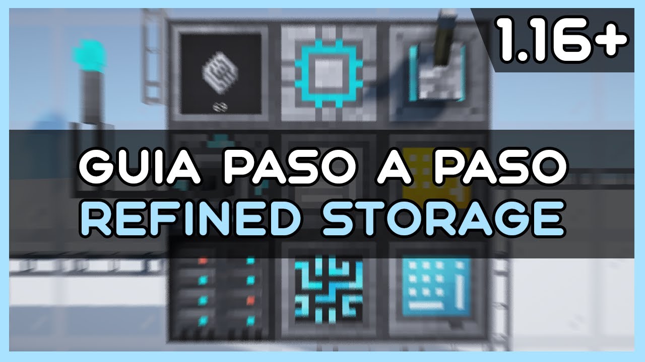 Guía Refined Storage + Autocrafting | Minecraft mod 1.16+