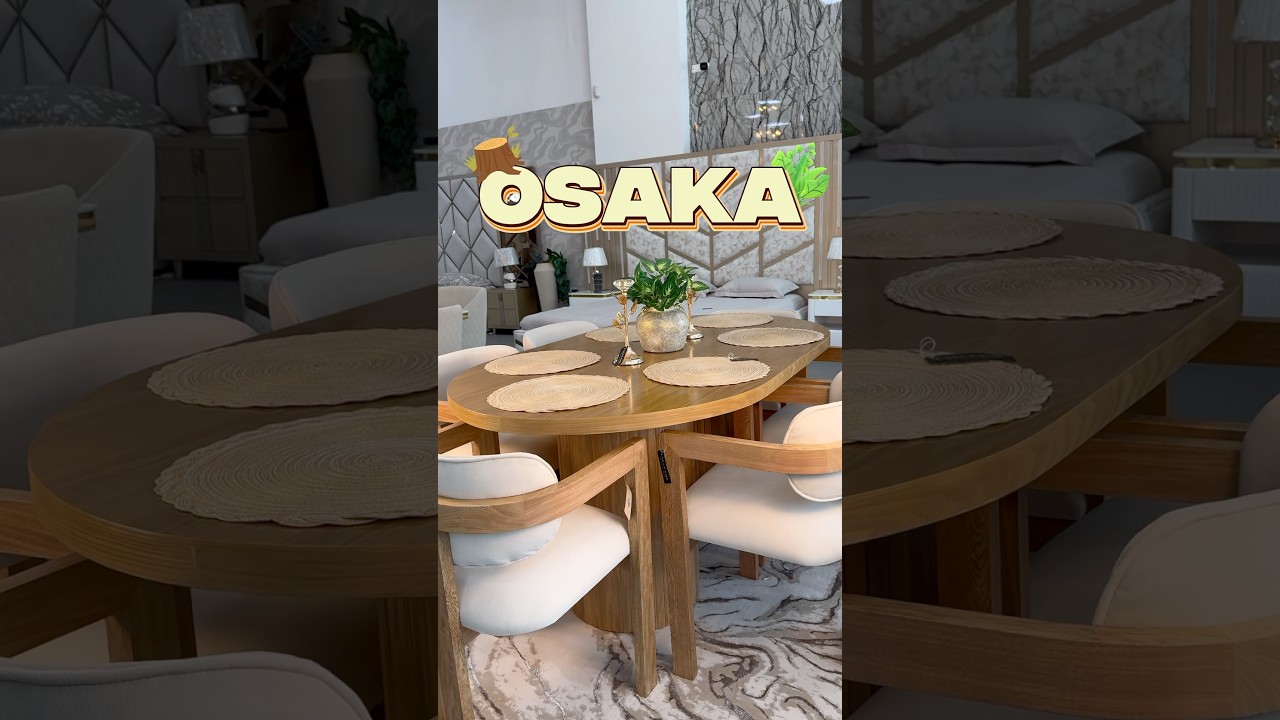 COMEDOR OSAKA! #homedecor #mueblesmodernos #decoracion