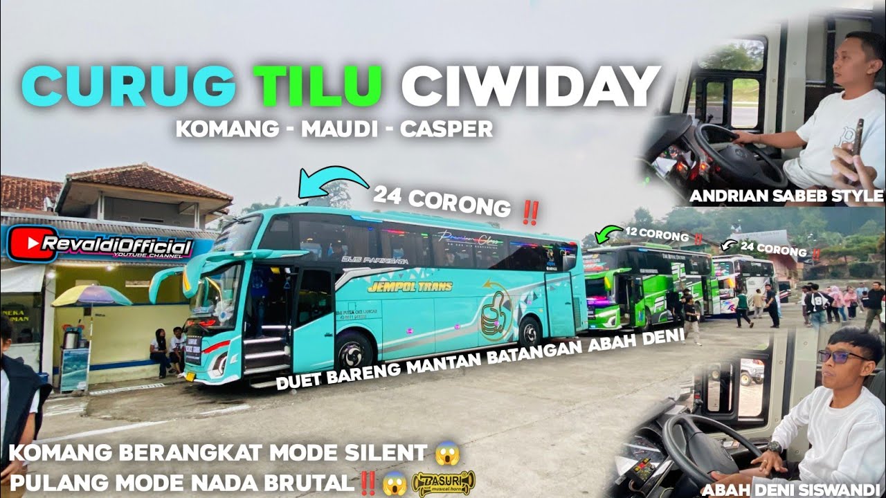 TRIP CURUG TILU CIWIDAY BERSAMA KOMANG PASANG 24 CORONG ATAS , DUET MAUDI DAN CASPER‼️